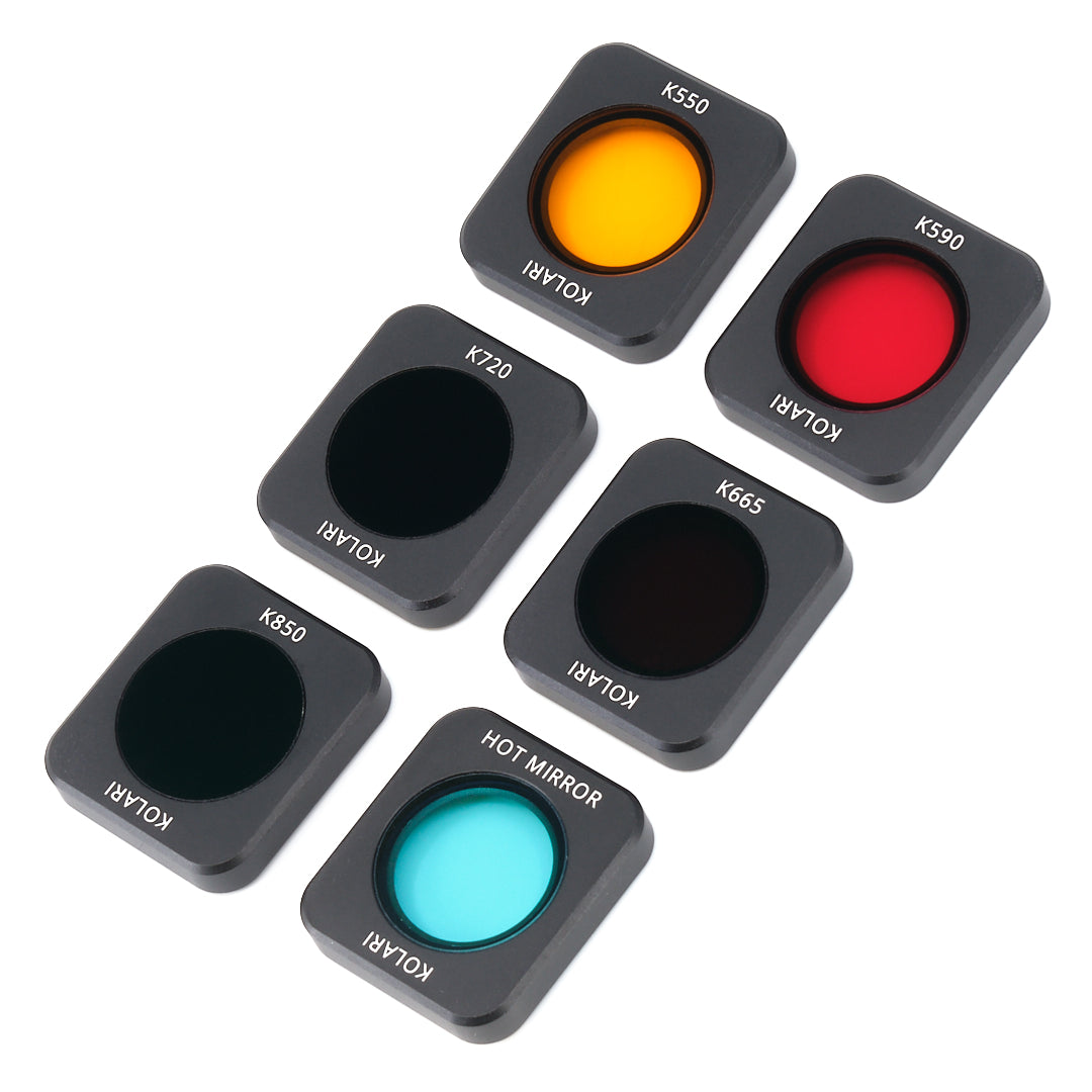 Kolari Infrared Filter Set for GoPro Hero 7 Kolari Infrared Filter Set for GoPro Hero 7