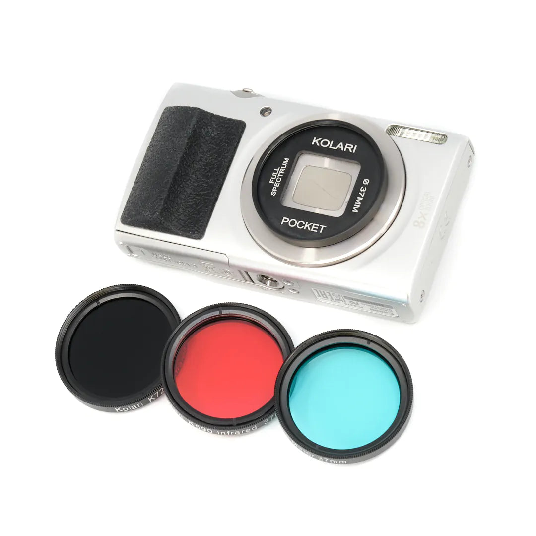 Kolari Pocket Full Spectrum Camera with 3-Filter Infrared Starter Kit Kolari Pocket Full Spectrum Camera with 3-Filter Infrared Starter Kit
