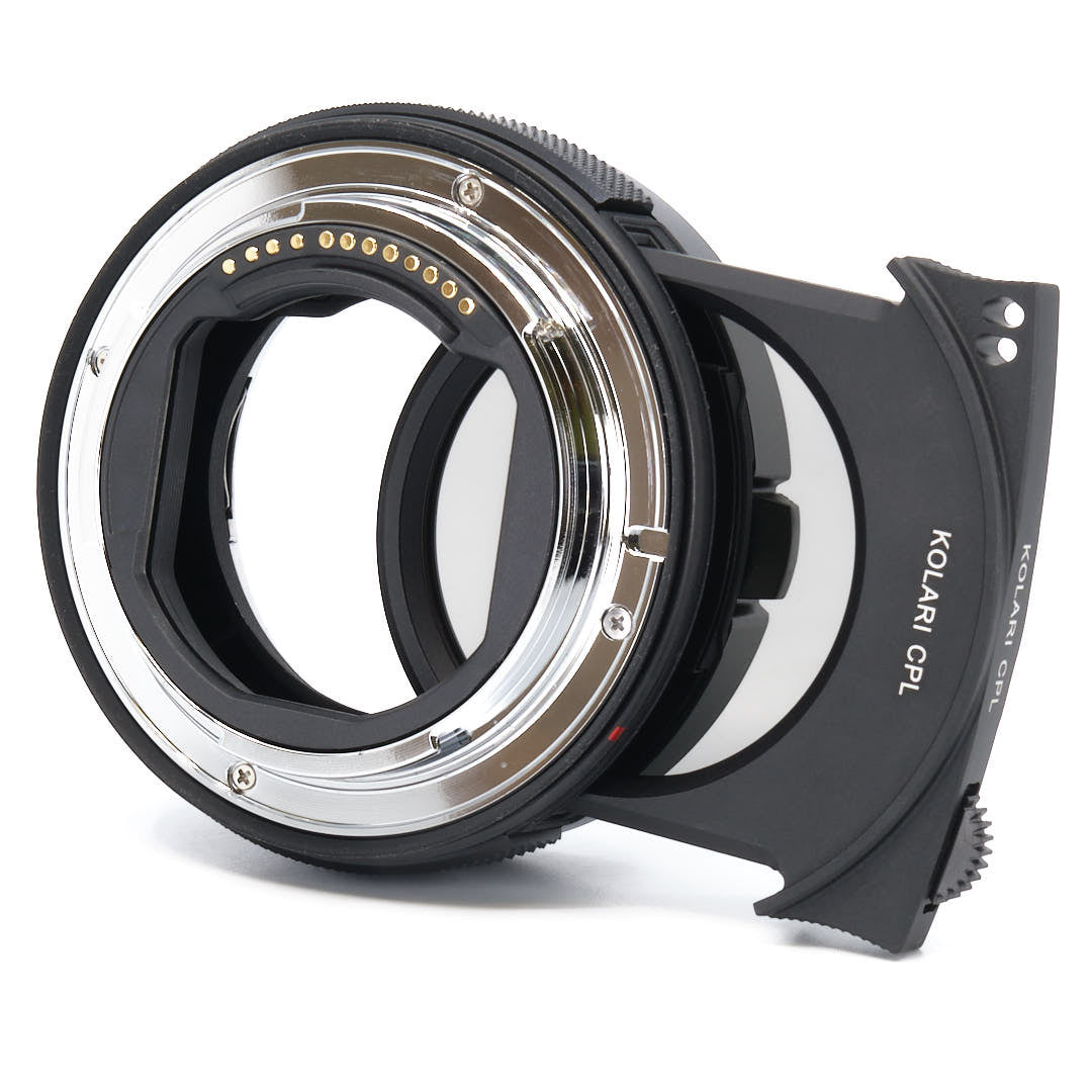 Kolari EF-EOS R Drop-In Filter Mount Adapter For Canon and RED RF Cameras