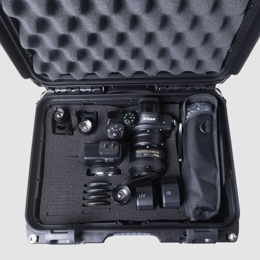 Nikon Forensics Kit – Top Down View