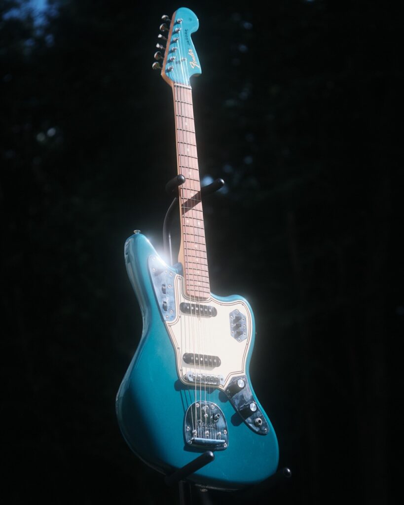 Image name: Custom Fender Jaguar Vintera 60s Jaguar in Ocean Turquoise, Author name: Phillip Andrew Iglesias