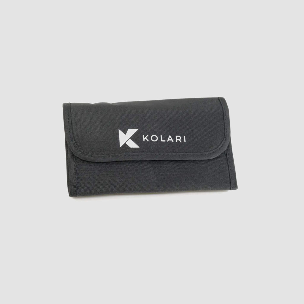 Kolari Pocket Expansion Set with Carrying Pouch DSCF1121-1, Kolari Folding 6-Lens Filter Pouch (37mm to 62mm)