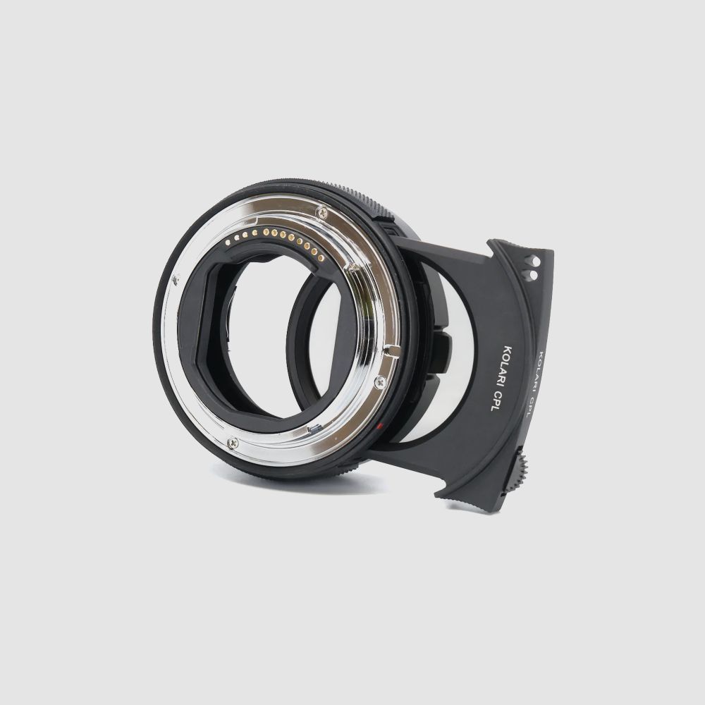 Kolari R Drop in Filters for Canon EF EOS R Lens Mount Adapter   CPL