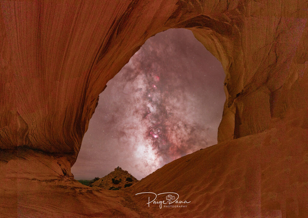 Image name: Great Chamber Milky Way, Author name: Paige Dana