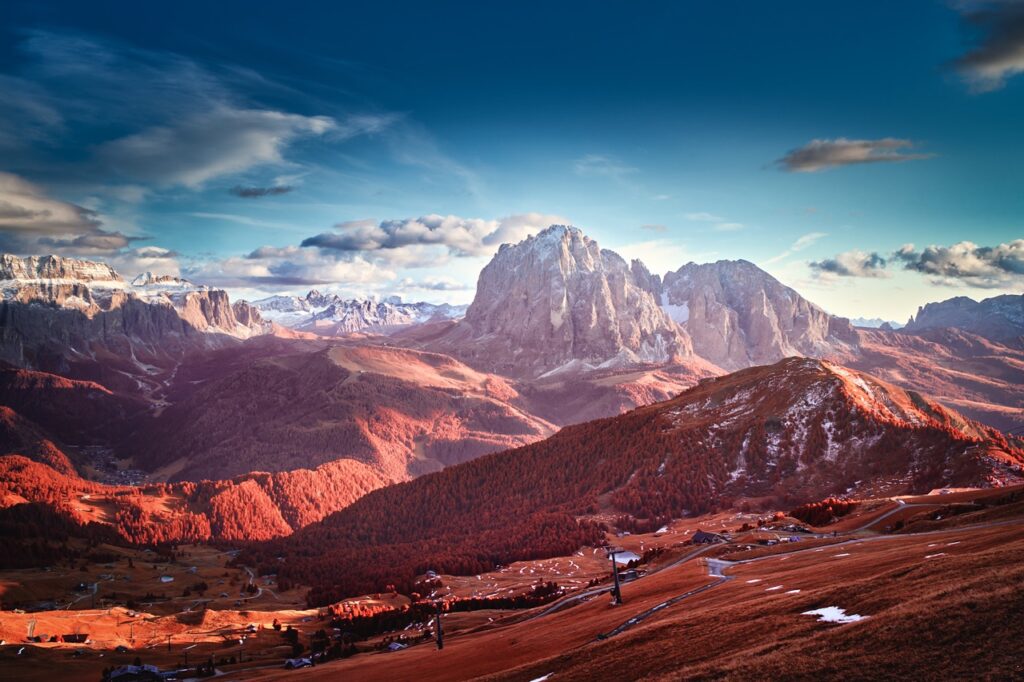 Image name: Lights And Shadows In The Dolomites, Author name: Tomasz Grzyb