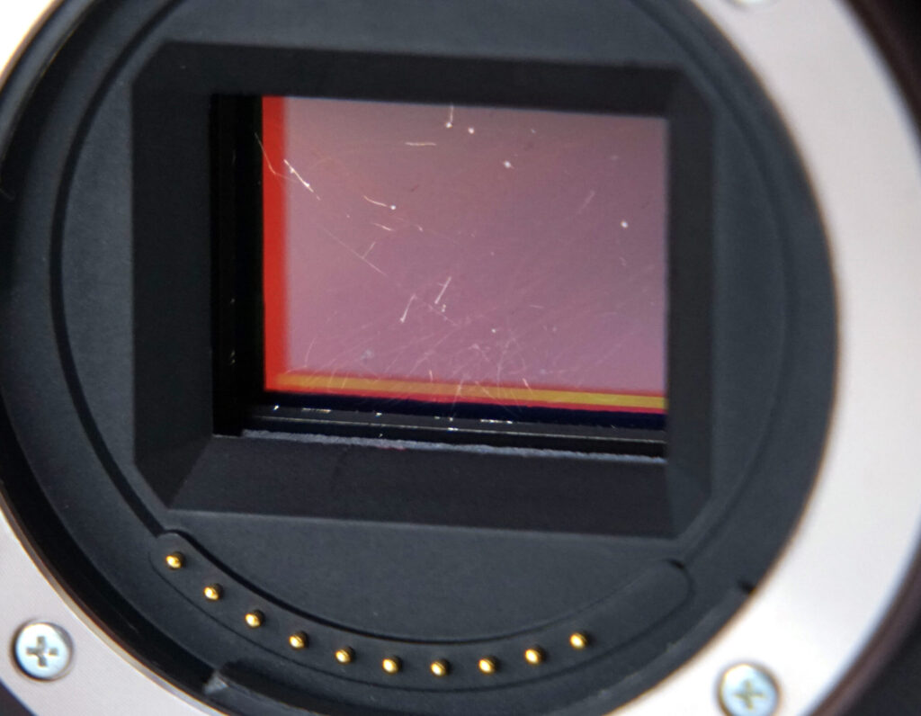 Scratched Sensor Repair Service Kolari Vision