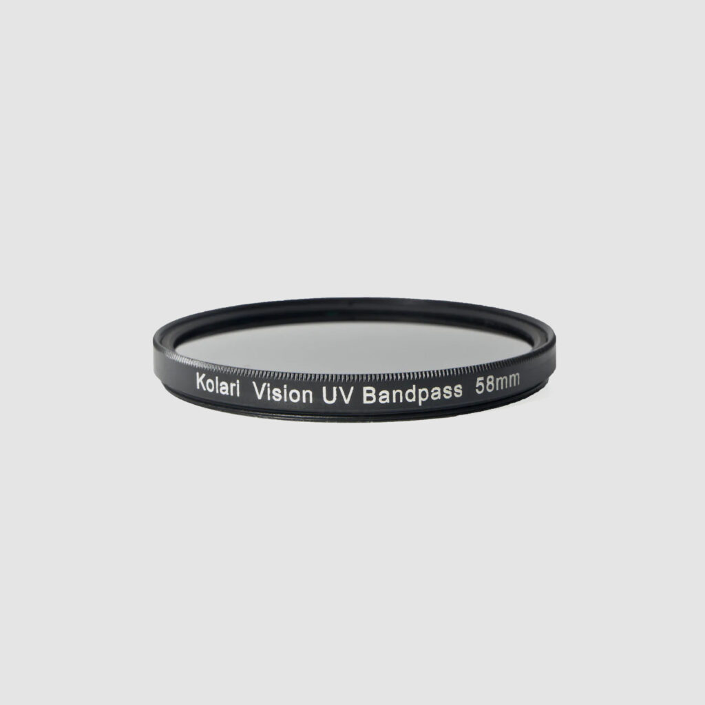 Kolari Vision UV Photography Filter, Ultraviolet Bandpass Transmission Lens Filter   Side