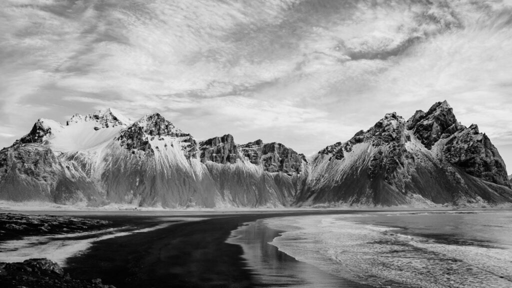Image name: Vesterhorn In Infrared, Author name: John Franzen